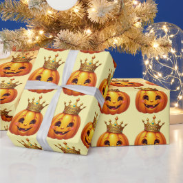 Regalo Papel de envolvimiento de la reina de calabaza