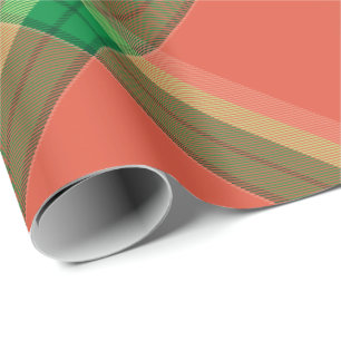 Regalo Papel de envolvimiento de la sandía de Tartán