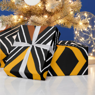 Regalo Papel de envolvimiento de la tela de barro african