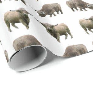 Regalo Papel de envolvimiento de la vaca de Highland (ele