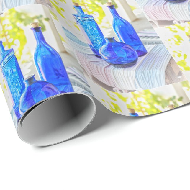 Regalo Papel de envolvimiento de las botellas de vidrio a (Esquina del rollo)