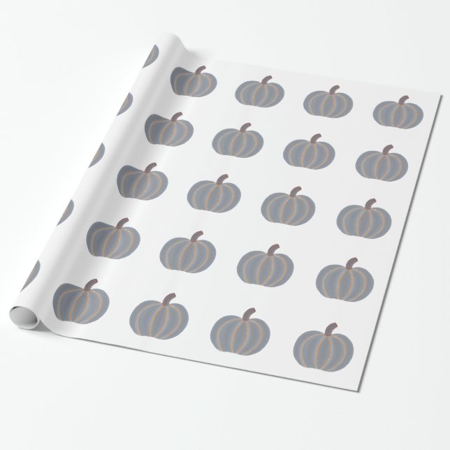 Regalo Papel de envolvimiento de las luces del Naranja de (Desenrollado)