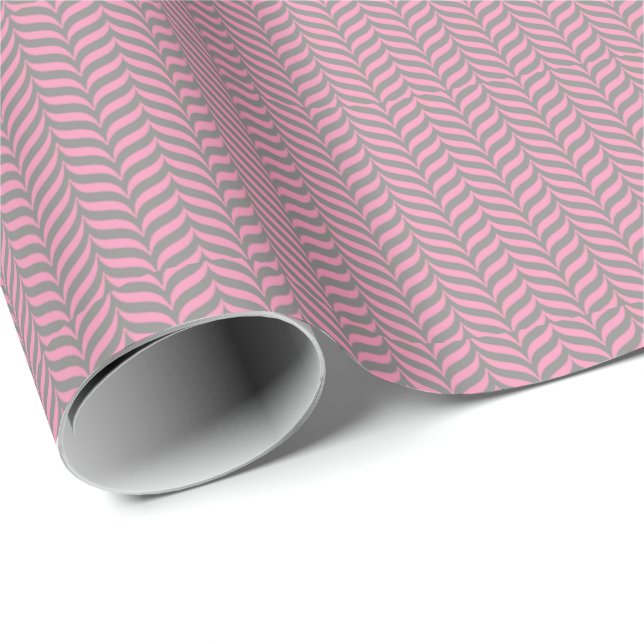 Regalo Papel de envolvimiento de las olas turbias (Esquina del rollo)