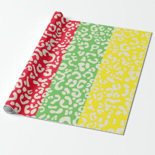 Regalo Papel de envolvimiento de leopardo animal