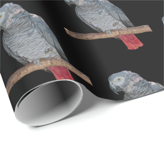 Regalo Papel de envolvimiento de loro pesky (Esquina del rollo)