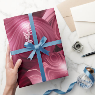 Regalo Papel de envolvimiento de los adornos navideños de