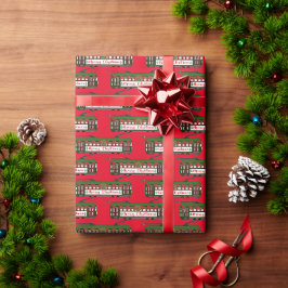 Regalo Papel de envolvimiento de los Navidades de Nueva O