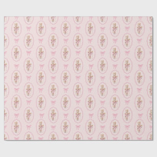 Regalo Papel de envolvimiento de los petuscos rosas