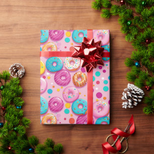 Regalo Papel de envolvimiento de luces rotas