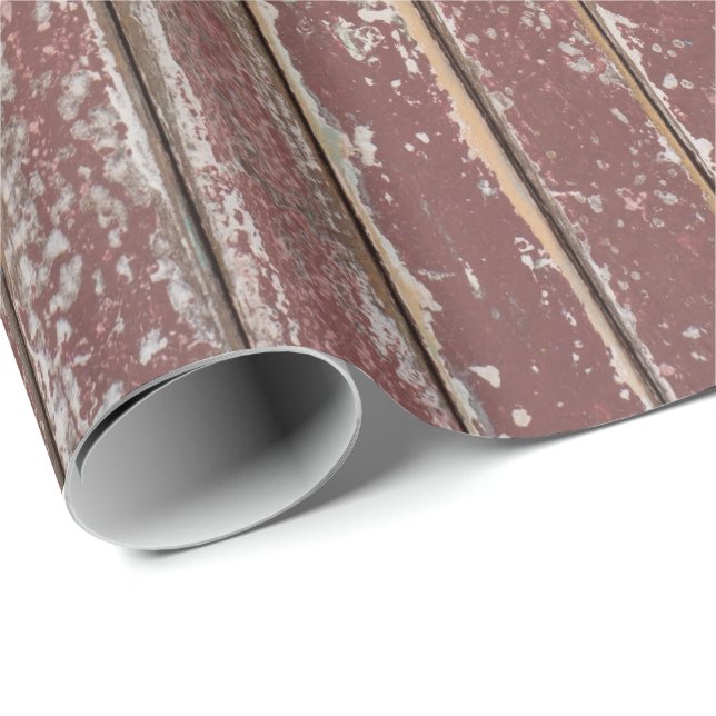 Regalo Papel de envolvimiento de madera marrón (Esquina del rollo)