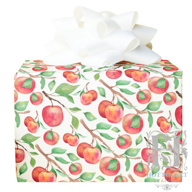 Regalo Papel de envolvimiento de manzanas (Subido por el creador)