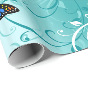 Regalo Papel de envolvimiento de mariposa Art 2