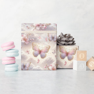 Regalo Papel de envolvimiento de mariposa sueño Chica Bab