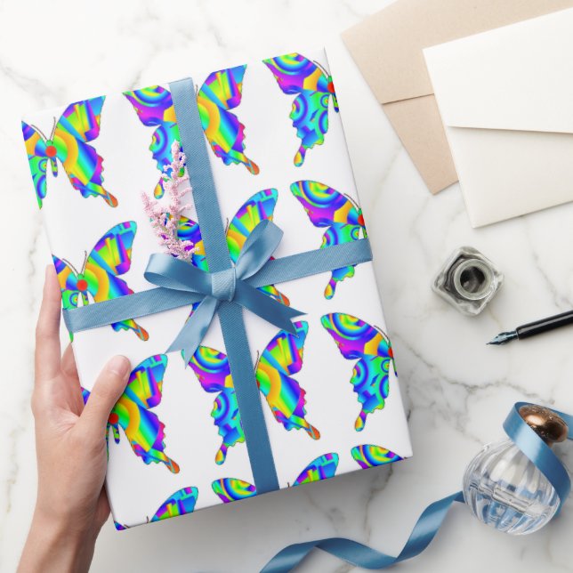 Regalo Papel de envolvimiento de mariposas de verano (Regalar)