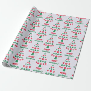 Regalo Papel de envolvimiento de Merry Woofmas