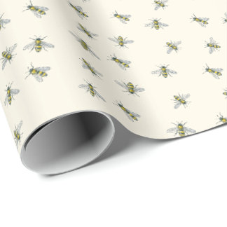 Regalo Papel de envolvimiento de miel de abeja