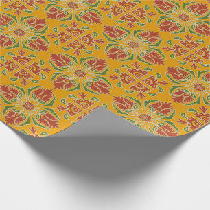 Regalo Papel de envolvimiento de mosaicos de Talavera Flo