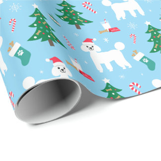 Regalo Papel de envolvimiento de Navidad de canapé