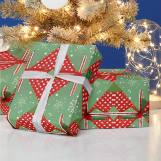 Regalo Papel de envolvimiento de Navidad de personalizado