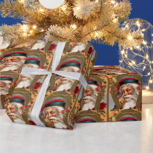 Regalo Papel de envolvimiento de Navidad de Santa Merry
