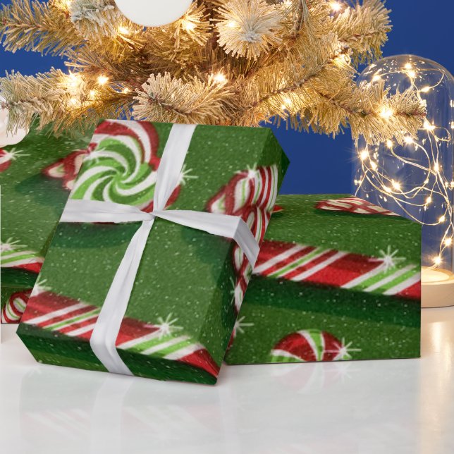 Regalo Papel de envolvimiento de navidades Candy Glossy (Vacaciones)