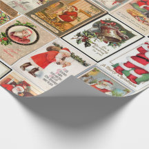 Papel de envolvimiento de Navidades de Santa