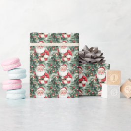 Regalo Papel de envolvimiento de Navidades de Santa Vieja