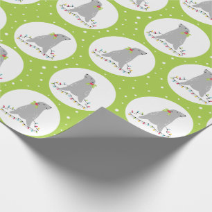 Regalo Papel de envolvimiento de Navidades de sellos cutá