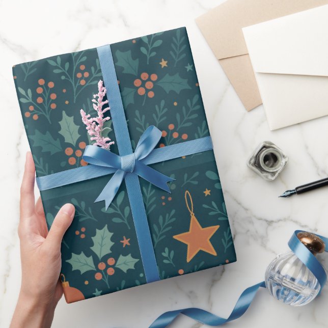 Regalo Papel de envolvimiento de Navidades modernos - 202 (Regalar)