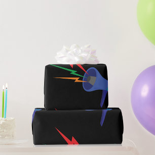 Regalo Papel de envolvimiento de ondas sonoras Megaphone