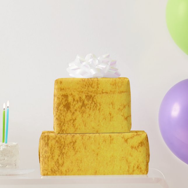 Regalo Papel de envolvimiento de oro (Regalos de fiesta)