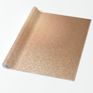 Regalo Papel de envolvimiento de oro brillante