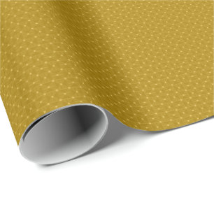 Regalo Papel de envolvimiento de oro geométrico - Eleganc