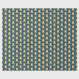 Regalo Papel de envolvimiento de OVNI Art Deco