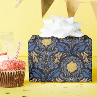 Regalo Papel de envolvimiento de papel para aves borrosas