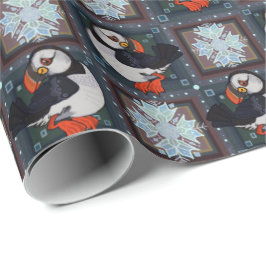 Regalo Papel de envolvimiento de patrón de invierno de Av