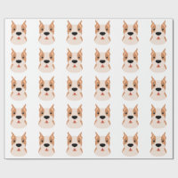 Papel de envolvimiento de PATRÓN DE PERRO DE LA CA