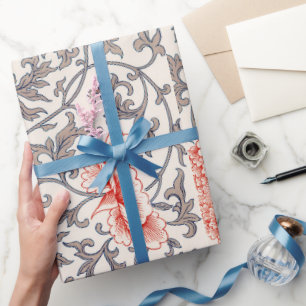 Regalo  Papel de envolvimiento de patrones florales chino