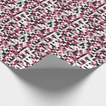 Papel de envolvimiento de patrones geométricos mag