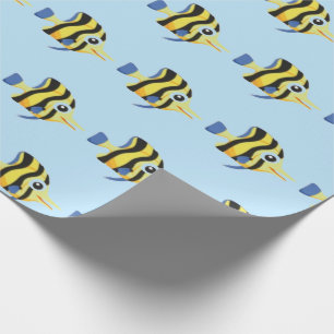 Regalo Papel de envolvimiento de peces oceánicos
