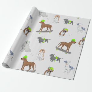 Regalo Papel de envolvimiento de perros