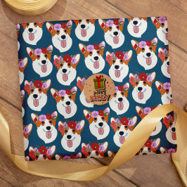 Regalo Papel de envolvimiento de Personalizado azul Pembr