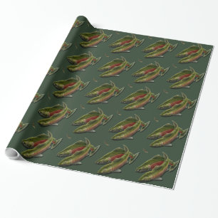 Regalo Papel de envolvimiento de pesca Papel de Navidades