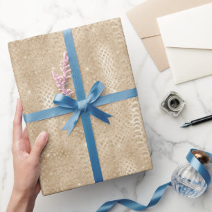Regalo Papel de envolvimiento de piel de serpiente Purpur