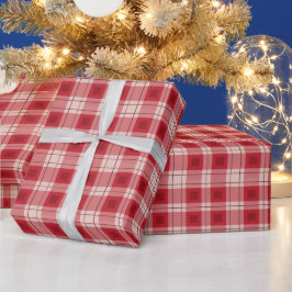 Regalo Papel de envolvimiento de plástico rojo