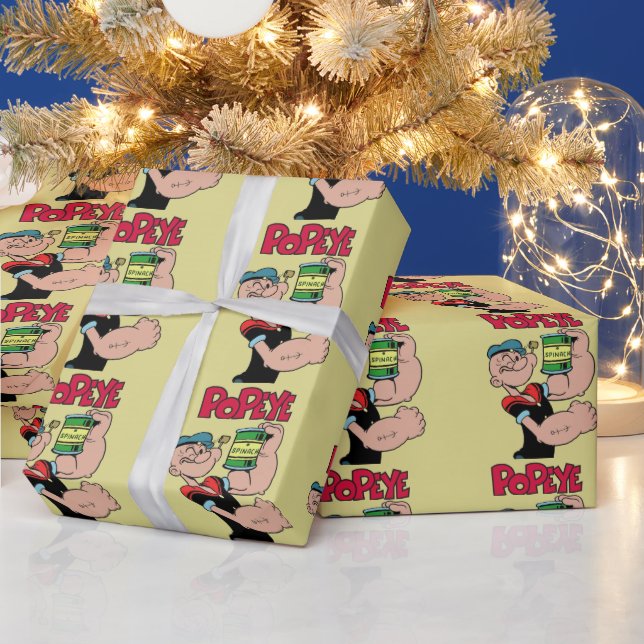 Regalo Papel de envolvimiento de popeye (Vacaciones)