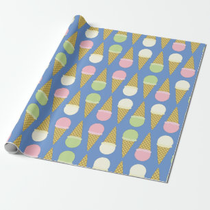 Regalo Papel de envolvimiento de primer cumpleaños con c