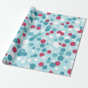 Regalo Papel de envolvimiento de puntos de Berry para nav