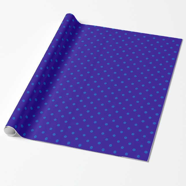 Regalo Papel de envolvimiento de puntos de polka de moda: (Desenrollado)