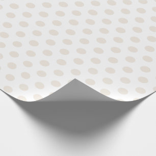 Regalo Papel de envolvimiento de puntos de polka para beb